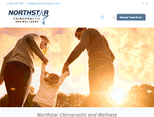Tablet Screenshot of northstar-chiropractic.com